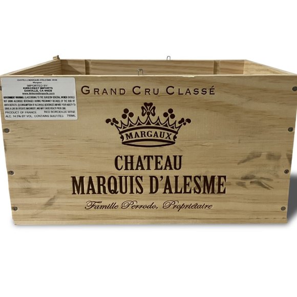 Wine crate, wood crate, wooden wine crate - Picture 1 of 12